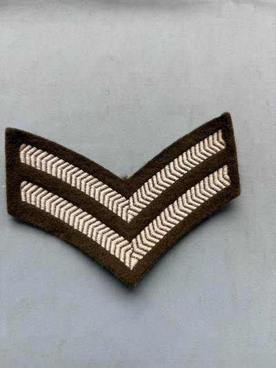 盛世勋华——号角文化勋章邮票专场拍卖第289期 - 英国陆军下士臂章