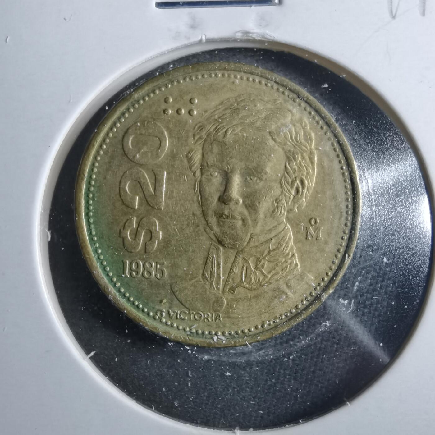 沼泽如烟--第899场 墨西哥1985年20比索