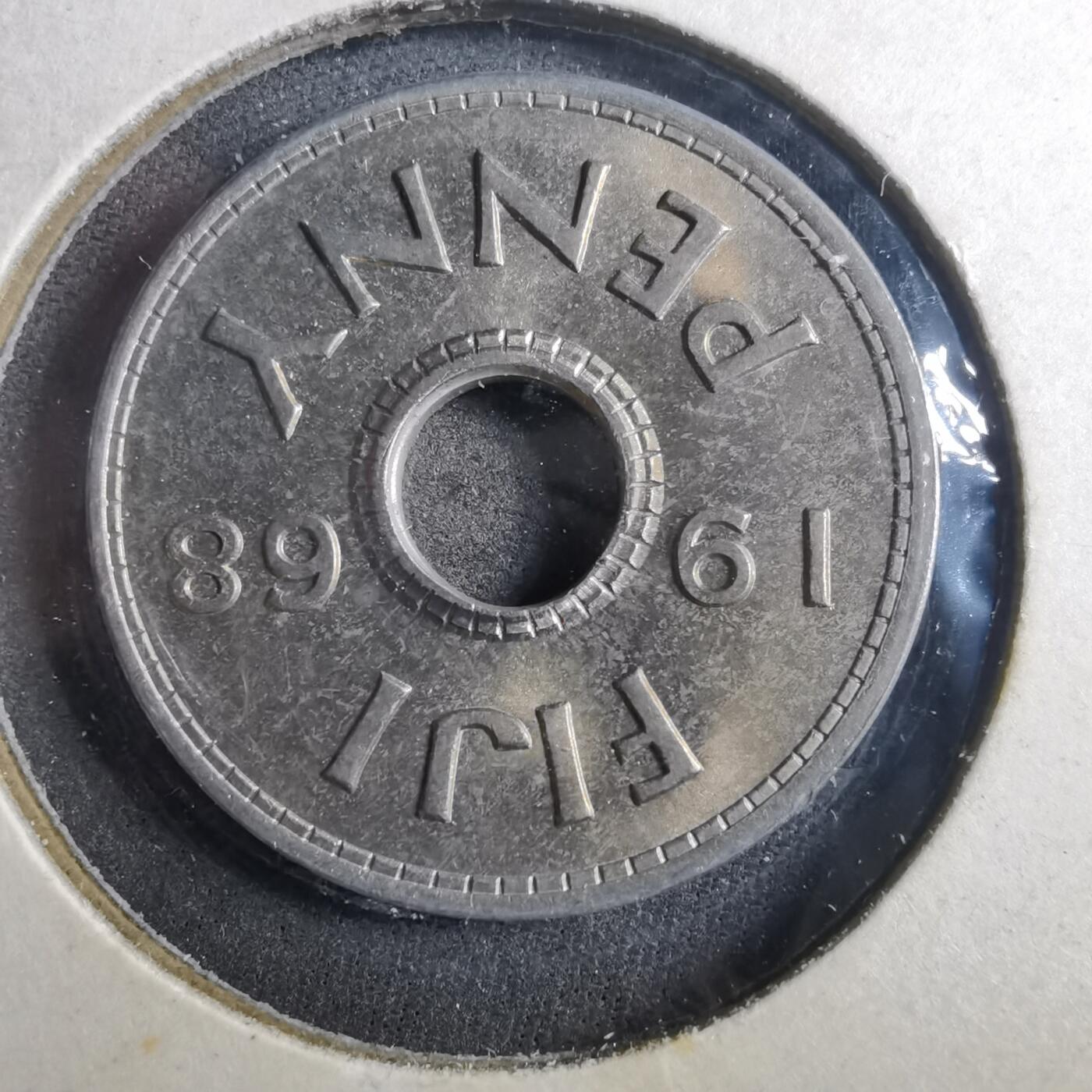 沼泽如烟--第899场 斐济1968年1便士