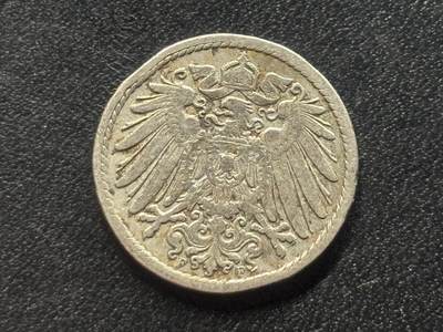 邮泉阁限时拍卖第三十五场 德国硬币专场（硬币在国外。请付邮费6元。） 德意志帝国1900年5芬尼F版