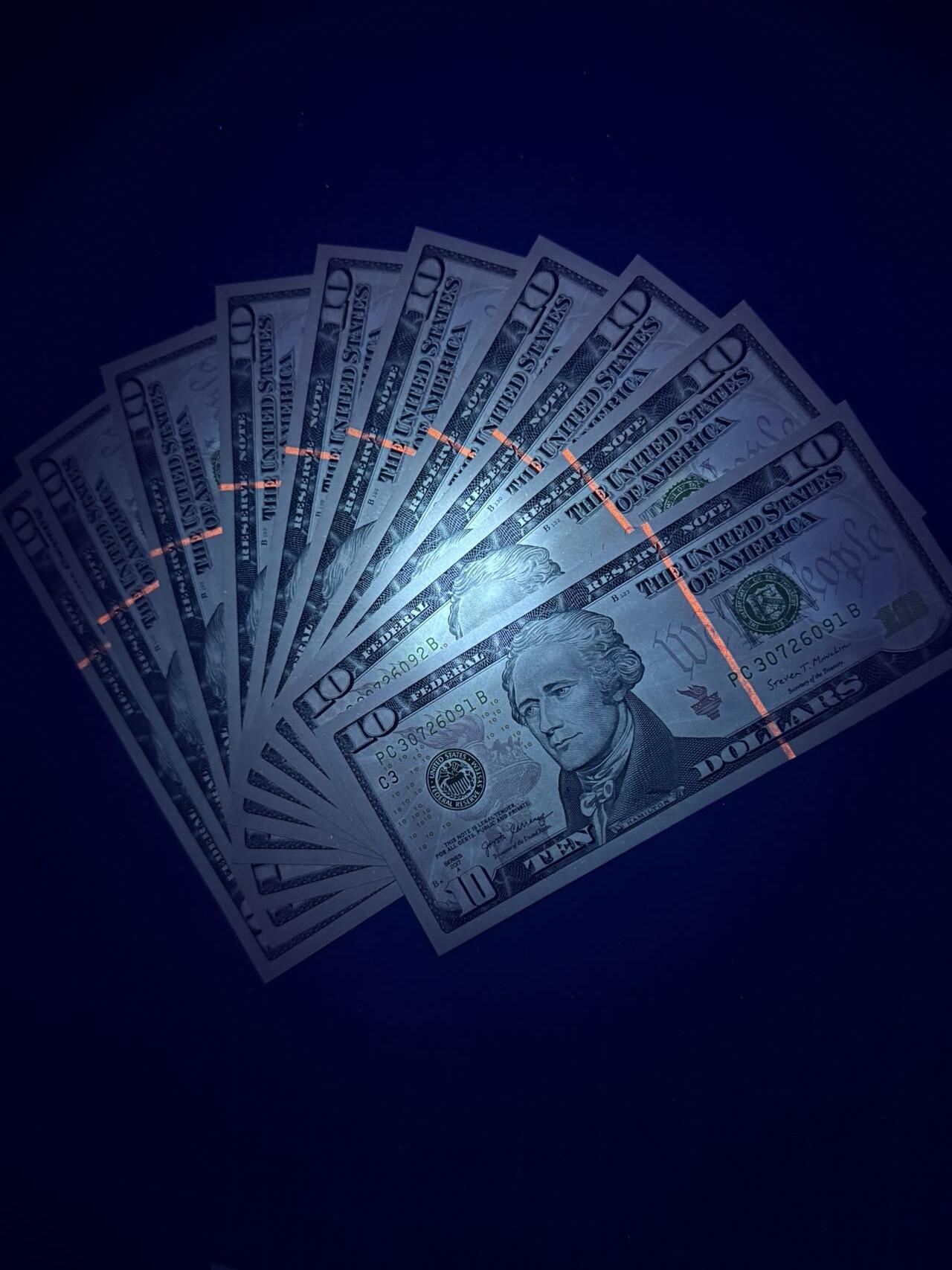 【炜奕收藏】，第五十期 美国10美元标十，UNC品相