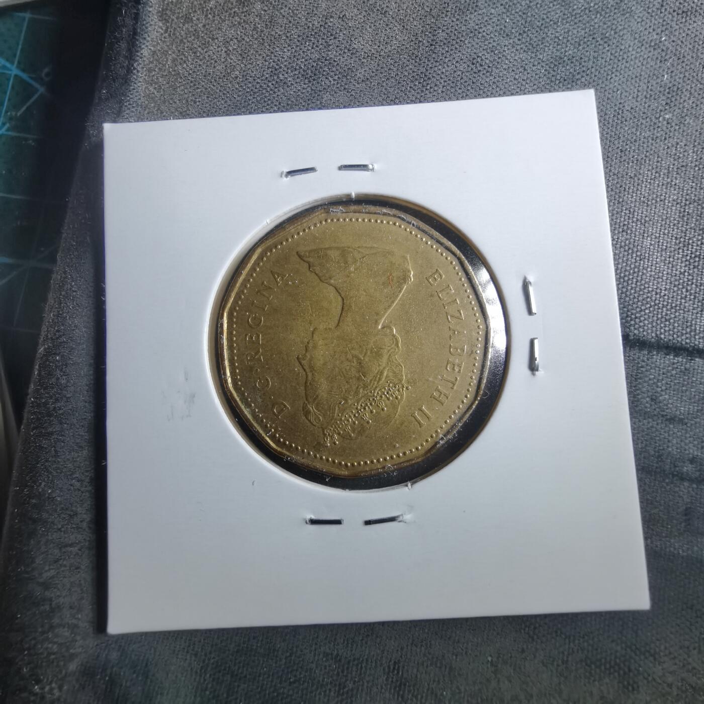 沼泽如烟--第899场 加拿大1987年一元