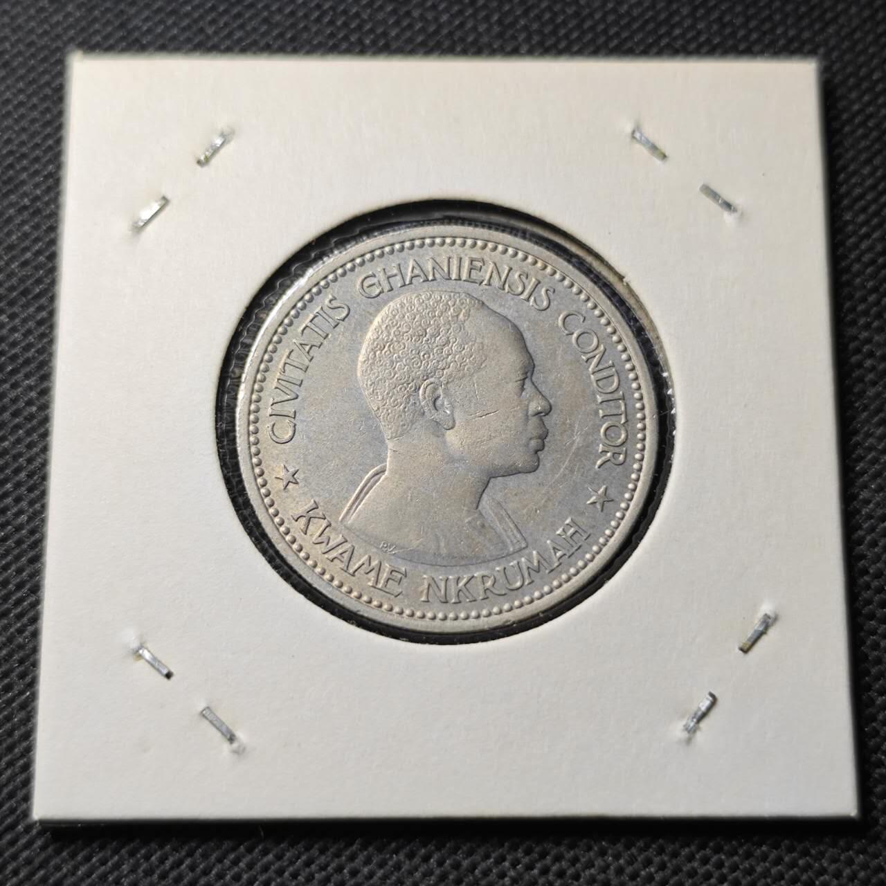 KK钱币收藏小铺  第368场  2月预留时间 周末发货  1958加纳2先令