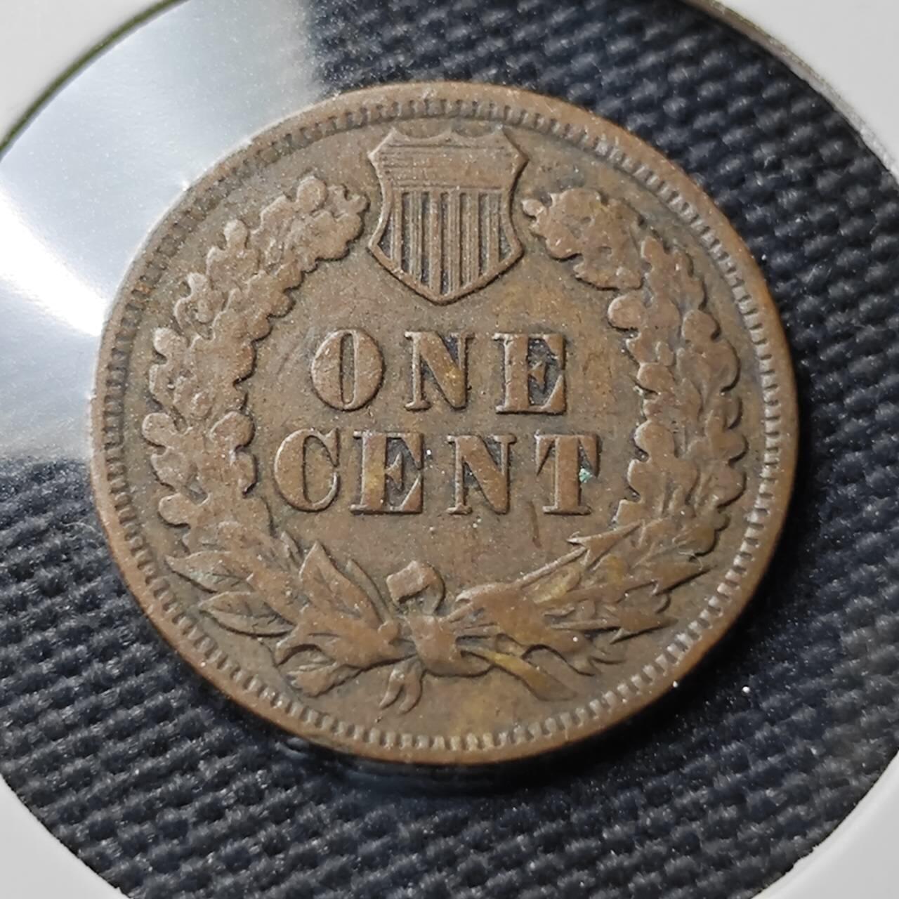 KK钱币收藏小铺  第367场  2月预留时间 周末发货  1899美国1分铜币