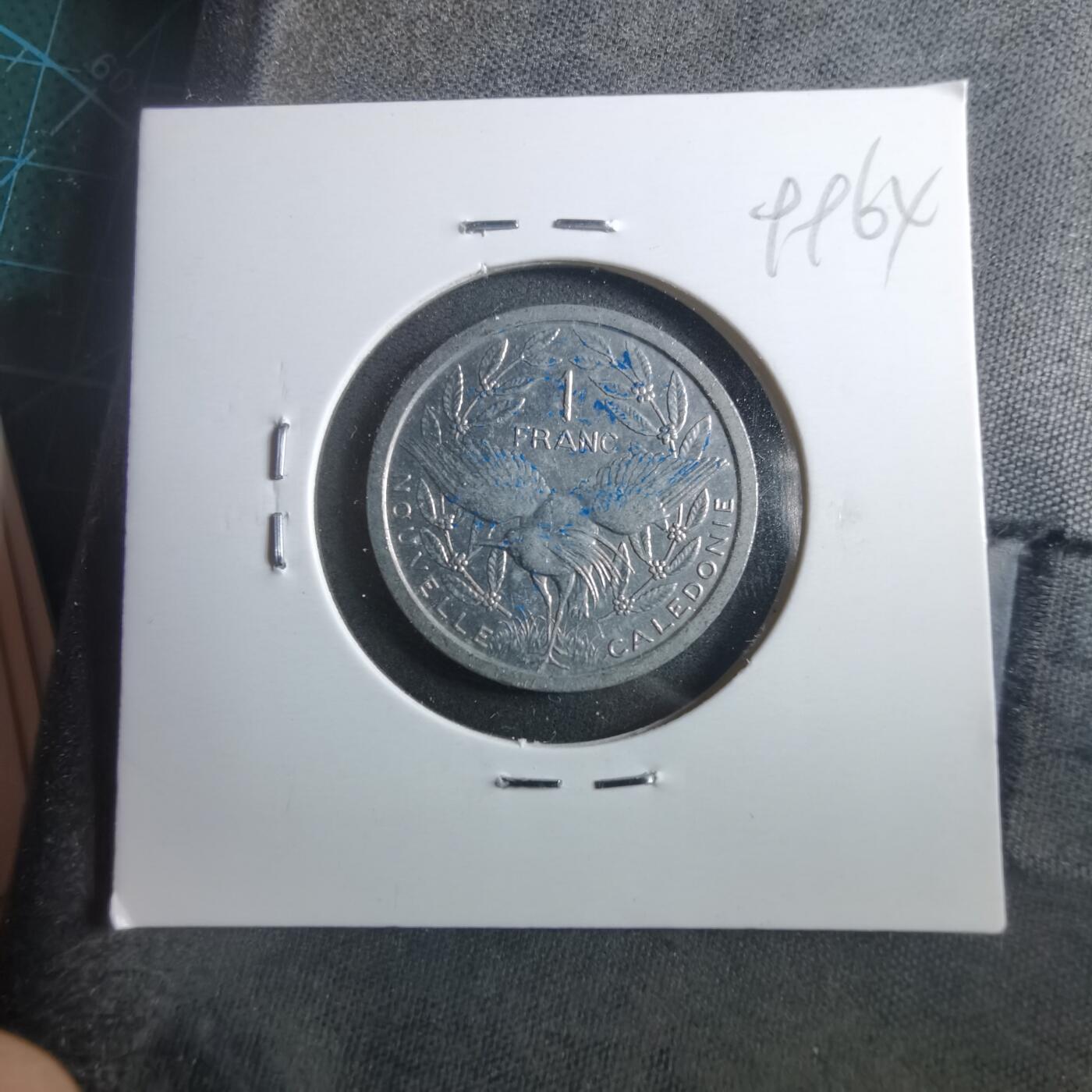 沼泽如烟--第899场 法属新喀里多尼亚1983年1法郎