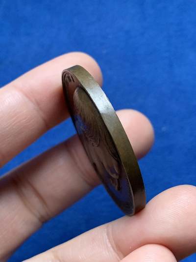 《竞宝斋》第437场 周日，周一2场连拍 （全场包邮） 法国精确医学领袖纪念章 35克 40.8mm