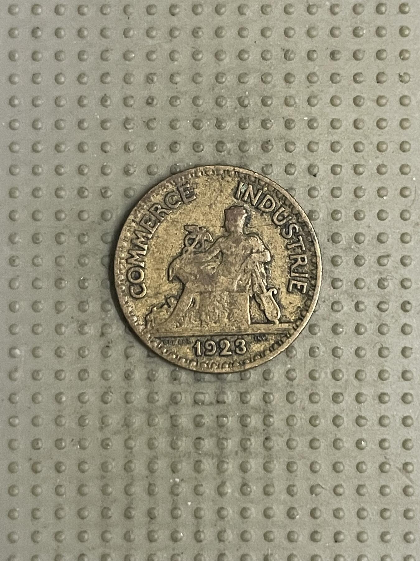 2025年第111场各国散币拍卖（总第111场） 法国商业部1923年50生丁