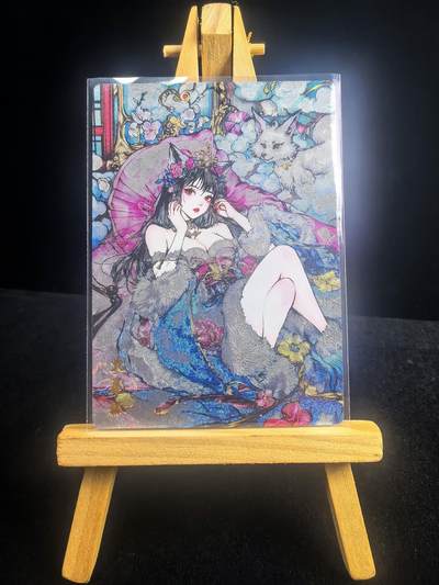 无佣金 不寄存 不收拍 链接少 我只是一个小小的卡牌收藏玩家  满150包邮非偏远  需要多宫大佬请私聊 部分卡牌设有底价（不想玩的那么累，即使有底价也会比市场价便宜的多，懂的自然懂） 拒绝小号抬价 大家放心拍 所有拍品部分套有卡膜 部分卡牌多宫 自制卡牌 不包厂瑕 放大镜 品控 勿拍 流拍商品会循环 感谢大家支持 留个关注 不定时上新 谢谢 - 奇点卡牌 九尾狐 粗闪