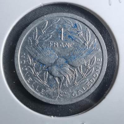 沼泽如烟--第899场 - 法属新喀里多尼亚1983年1法郎