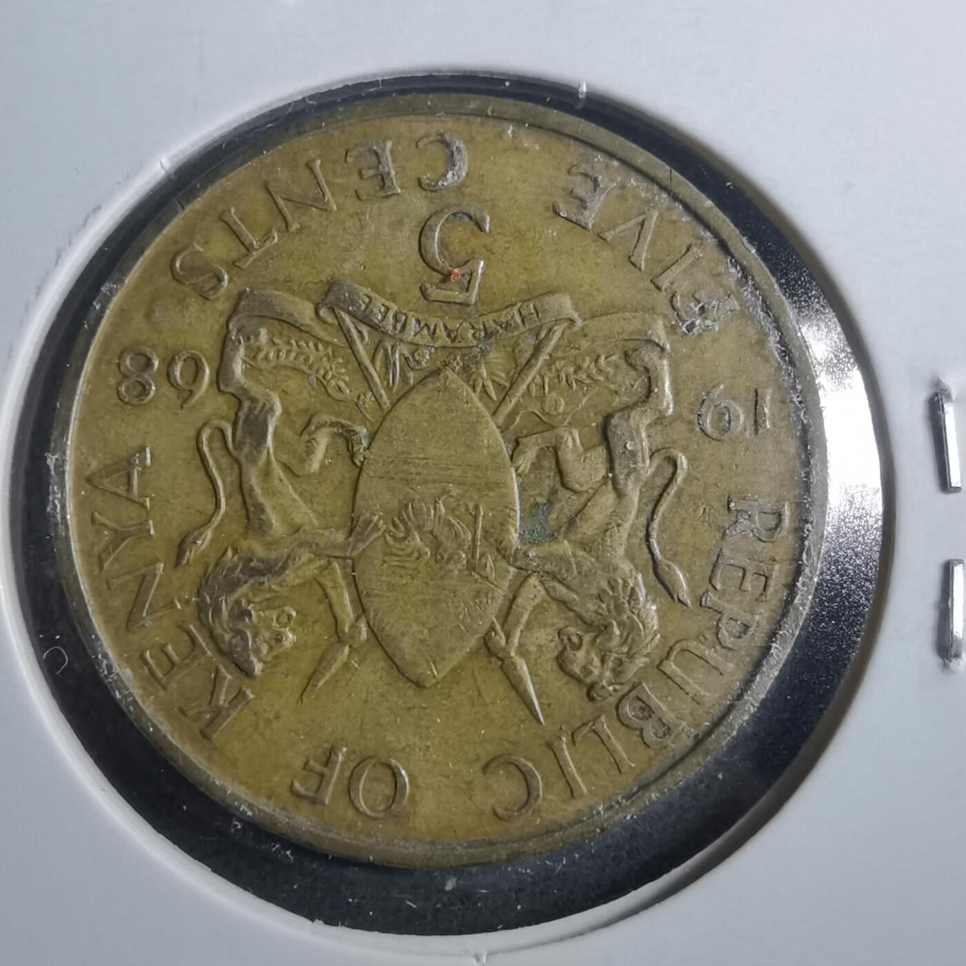 沼泽如烟--第899场 肯尼亚1968年五分