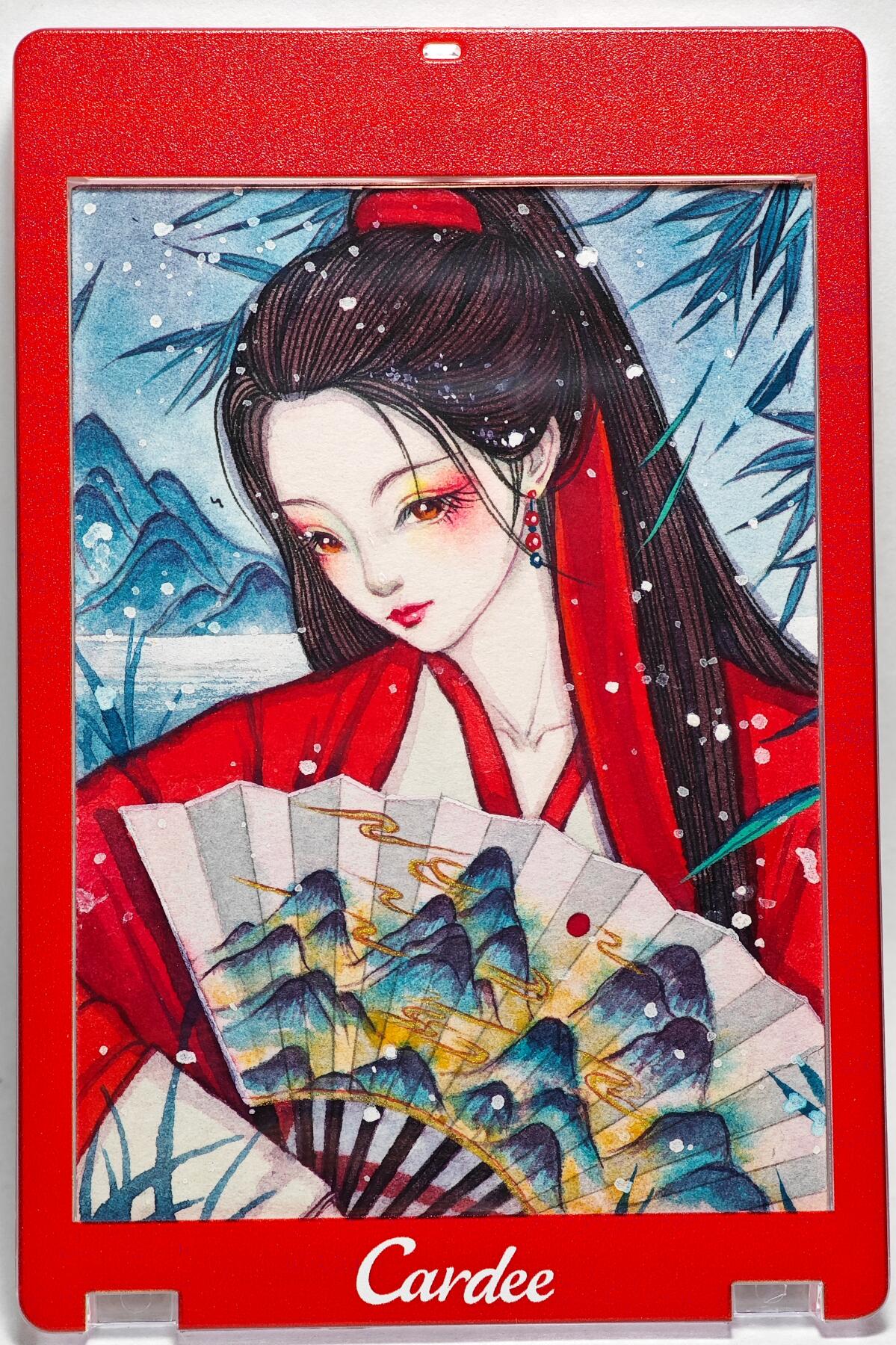 白泽拍卖卡牌手绘专场第28期（细雨生寒、寻梅闻香） 2025 卡星手绘卡 武林大会  棠棠亲签 卡砖封装