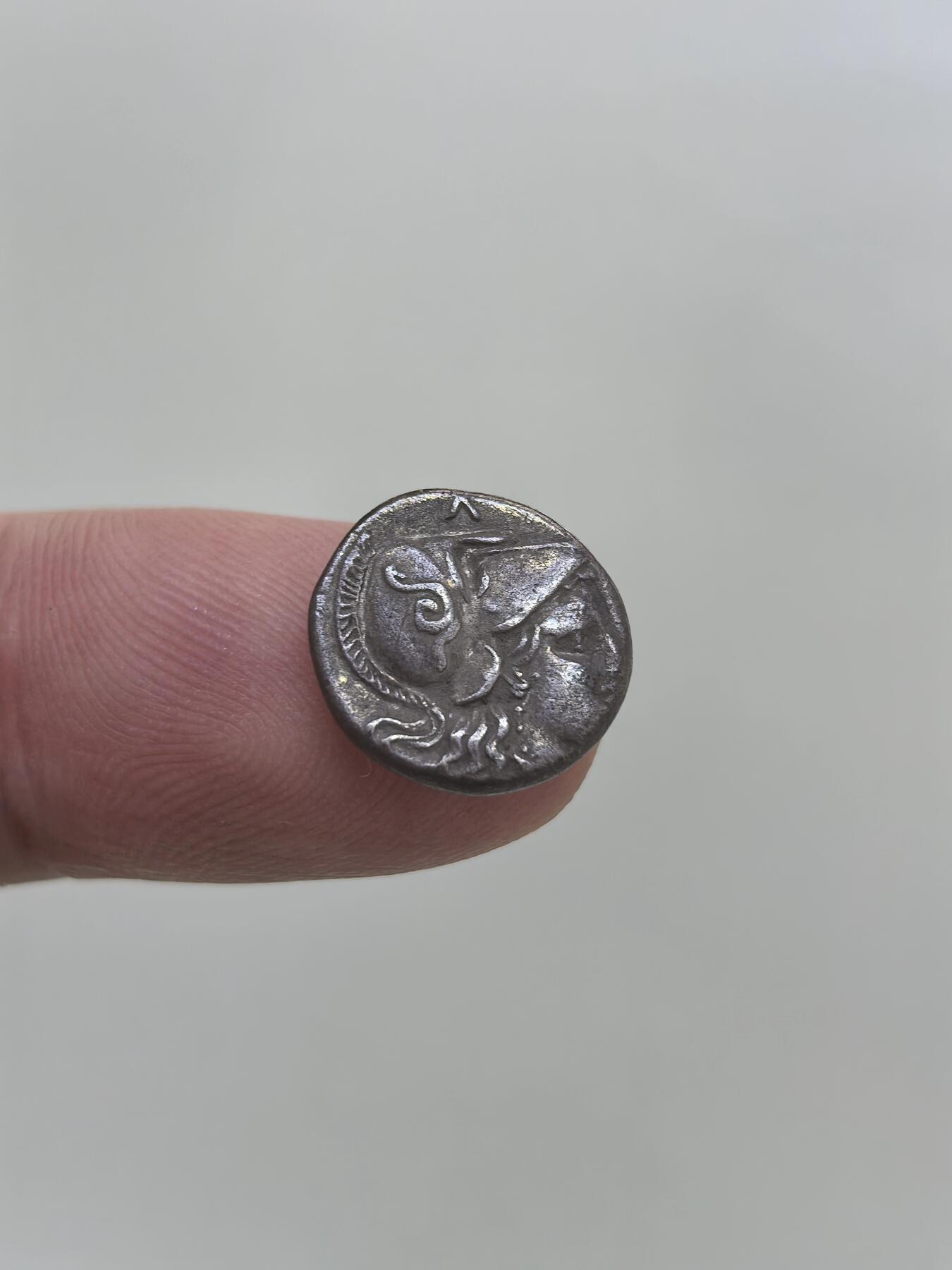 博洋堂世界钱币拍卖第146期（全场包邮） 古希腊雅典娜女神双面女神 银币