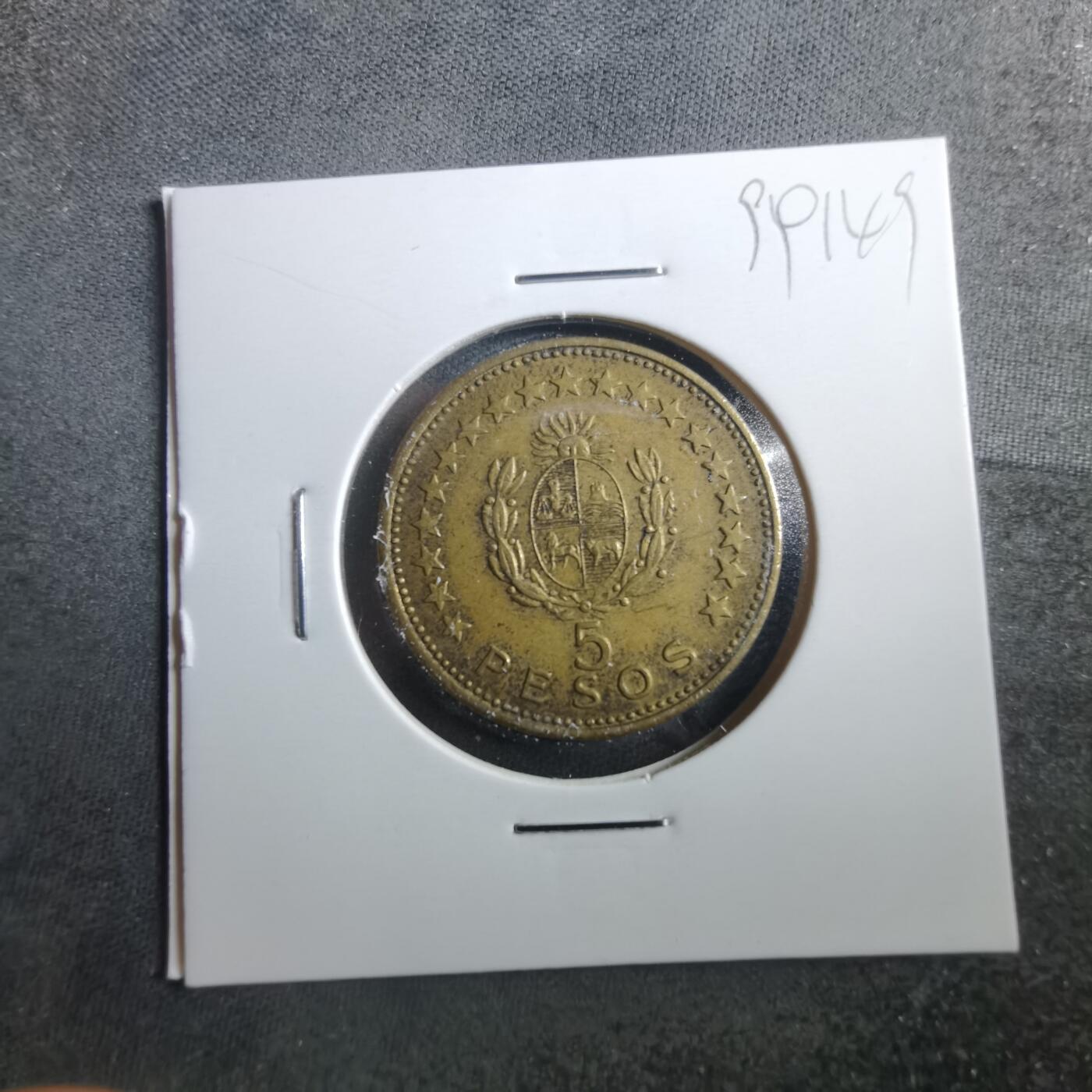 沼泽如烟--第899场 乌拉圭1965年5比索