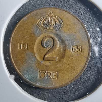 沼泽如烟--第899场 - 瑞典1965年2欧尔