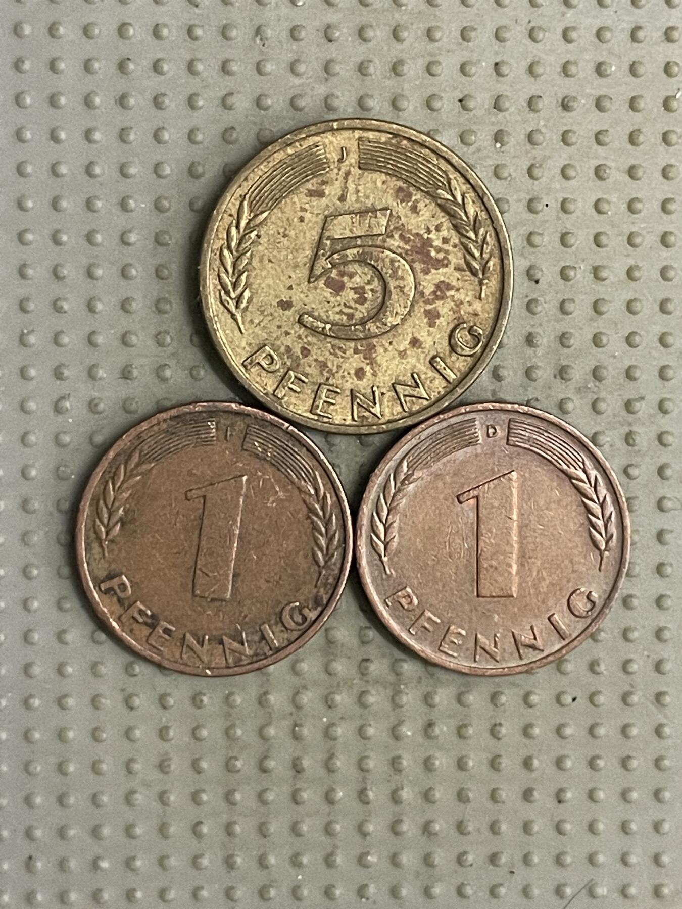 2025年第110场各国散币拍卖（总第110场） 德国1950年3枚