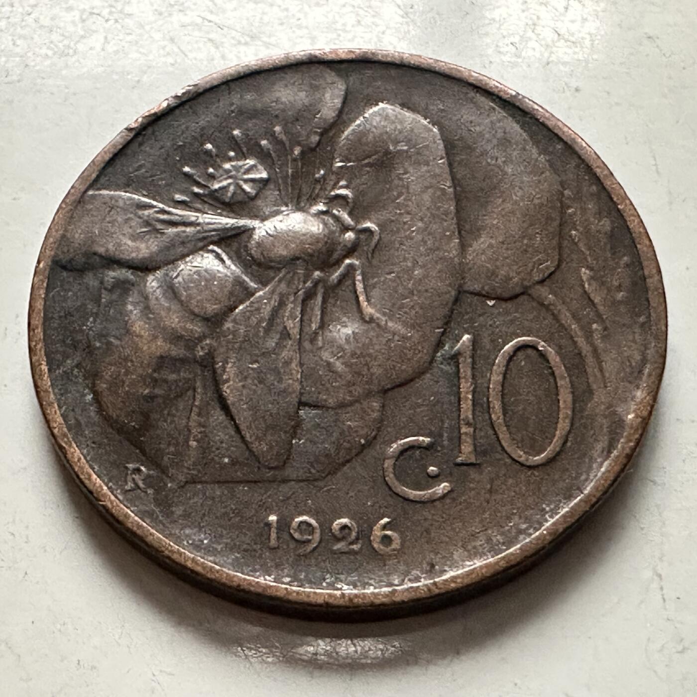 🌹外币初藏🌹🐯2025年第126场  每周二四六晚8️⃣点 接代拍 意大利1926年十分