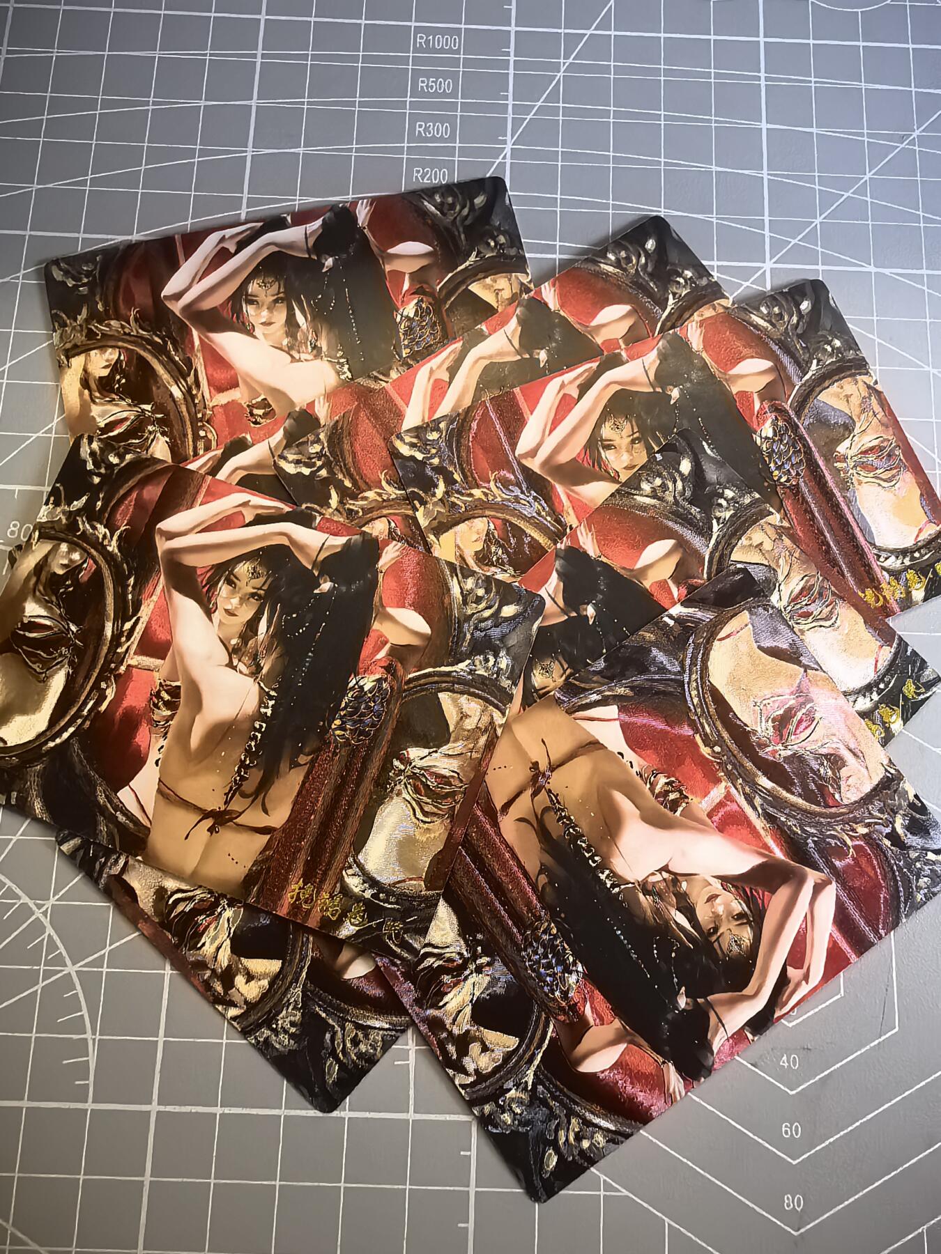 无佣金 不寄存 不收拍 链接少 我只是一个小小的卡牌收藏玩家  满150包邮非偏远  需要多宫大佬请私聊 部分卡牌设有底价（不想玩的那么累，即使有底价也会比市场价便宜的多，懂的自然懂） 拒绝小号抬价 大家放心拍 所有拍品部分套有卡膜 部分卡牌多宫 自制卡牌 不包厂瑕 放大镜 品控 勿拍 流拍商品会循环 感谢大家支持 留个关注 不定时上新 谢谢 奇点卡牌 挽鸿卷-眠 宫