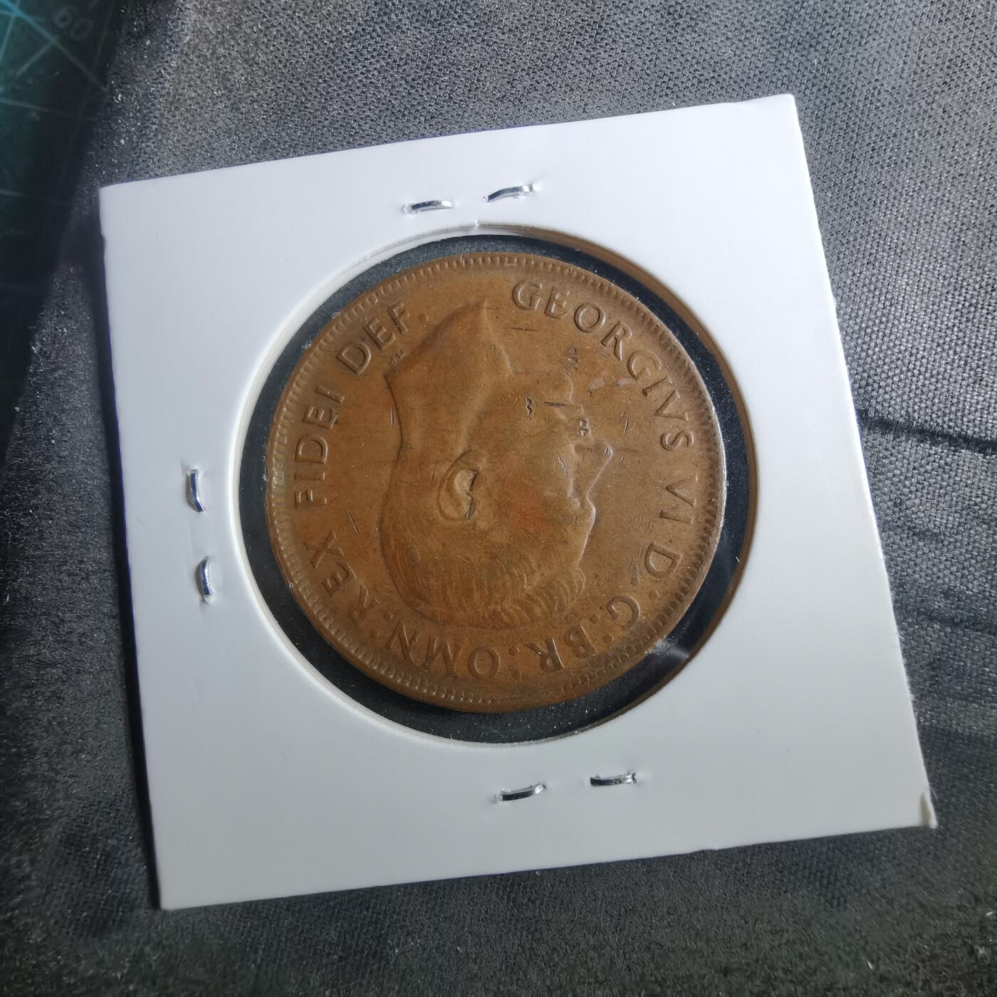 沼泽如烟--第899场 澳大利亚1950年1便士