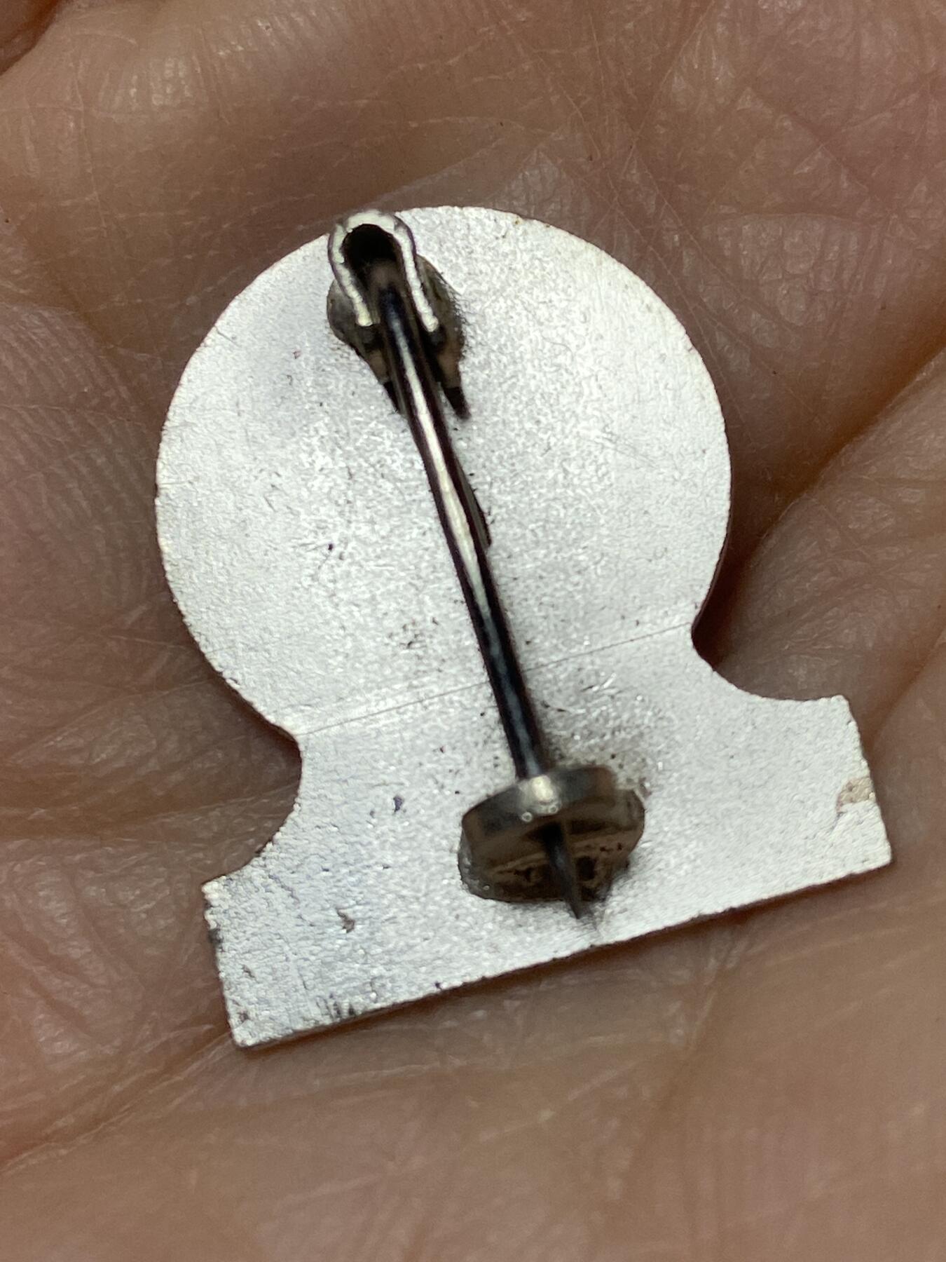 2025年第一百二十七场(总第一百五十三场）外国好品章牌、散币(免佣金) 国际舞蹈教室协会徽章，重3.64克