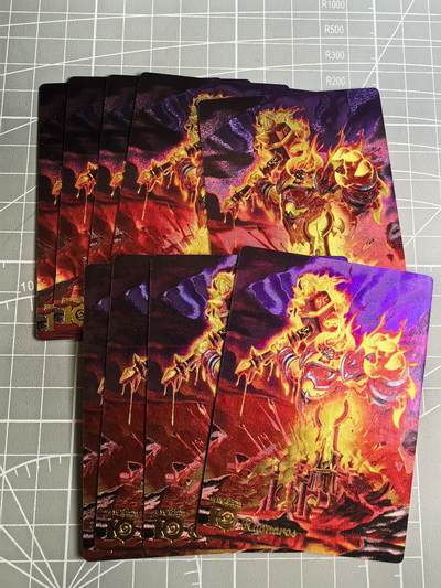 无佣金 不寄存 不收拍 链接少 我只是一个小小的卡牌收藏玩家  满150包邮非偏远  需要多宫大佬请私聊 部分卡牌设有底价（不想玩的那么累，即使有底价也会比市场价便宜的多，懂的自然懂） 拒绝小号抬价 大家放心拍 所有拍品部分套有卡膜 部分卡牌多宫 自制卡牌 不包厂瑕 放大镜 品控 勿拍 流拍商品会循环 感谢大家支持 留个关注 不定时上新 谢谢 - 奇点卡牌 炉石 粗闪9宫