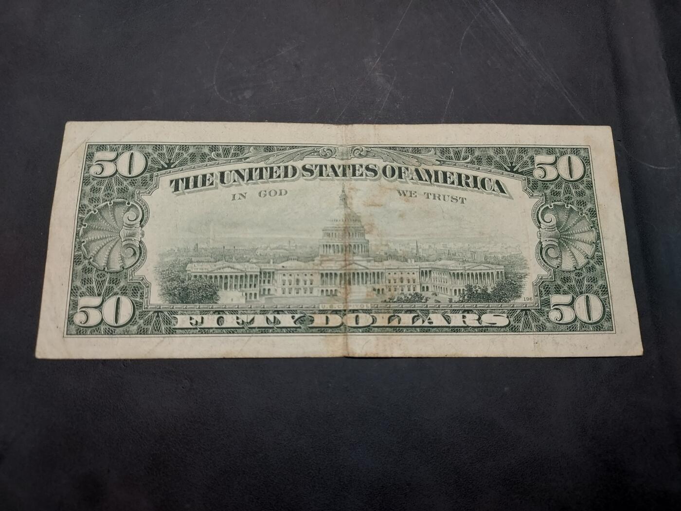 博彦收藏  11月15日 8点 钱币专场 1993 美国50元 流通品