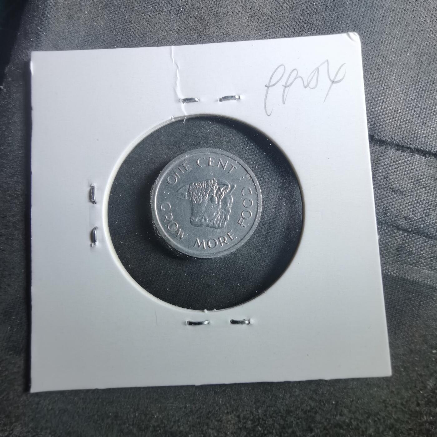 沼泽如烟--第899场 塞舌尔1972年一分FAO