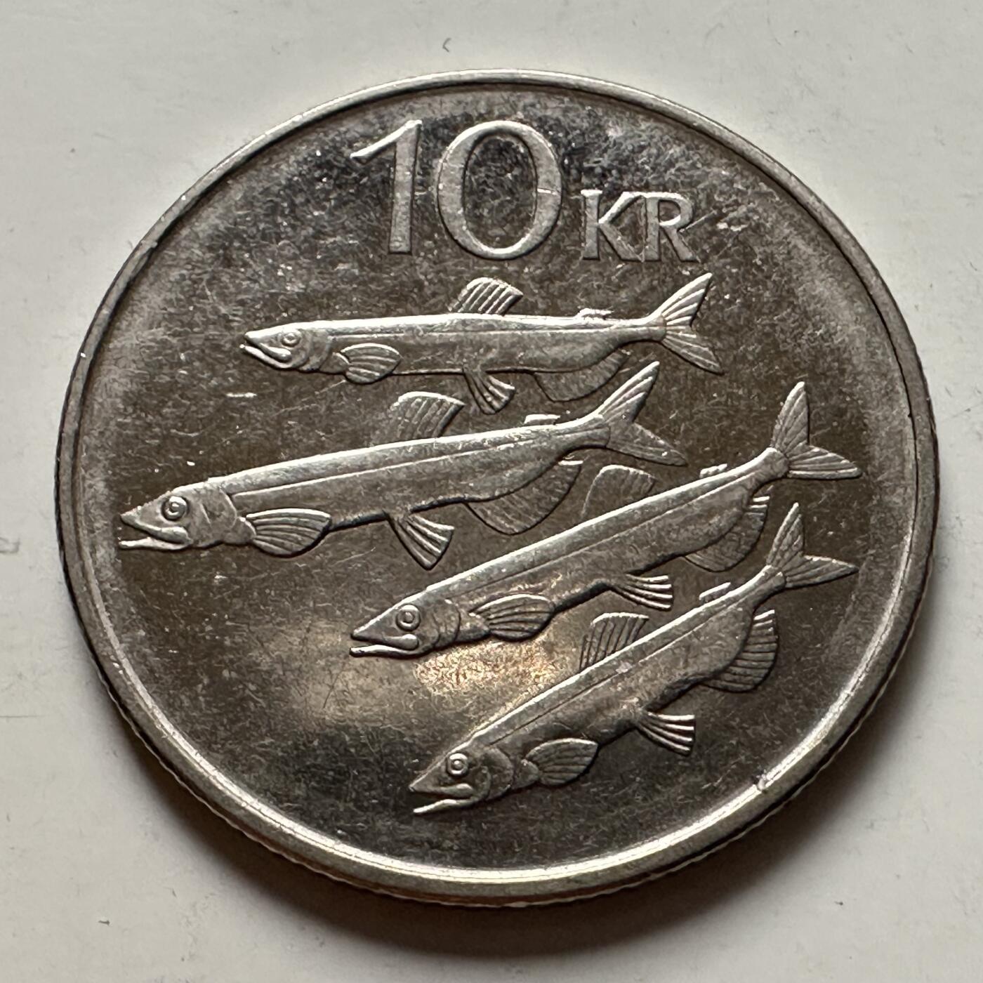 🌹外币初藏🌹🐯2025年第126场  每周二四六晚8️⃣点 接代拍 冰岛1996年10克朗