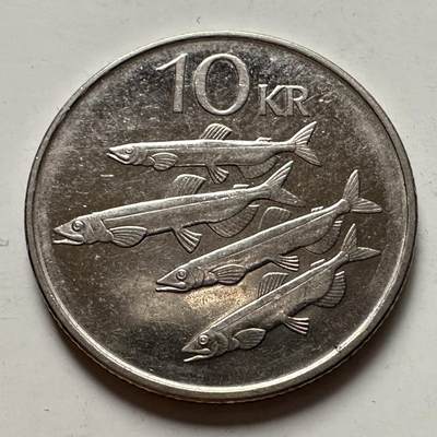 🌹外币初藏🌹🐯2025年第126场  每周二四六晚8️⃣点 接代拍 - 冰岛1996年10克朗