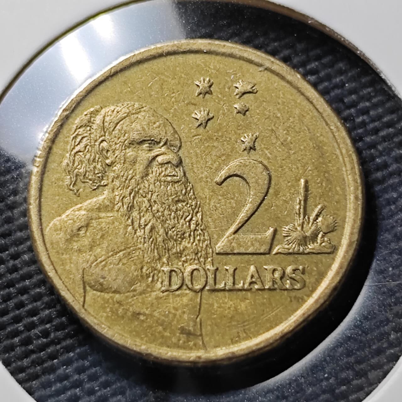 KK钱币收藏小铺  第367场  2月预留时间 周末发货  澳大利亚2元