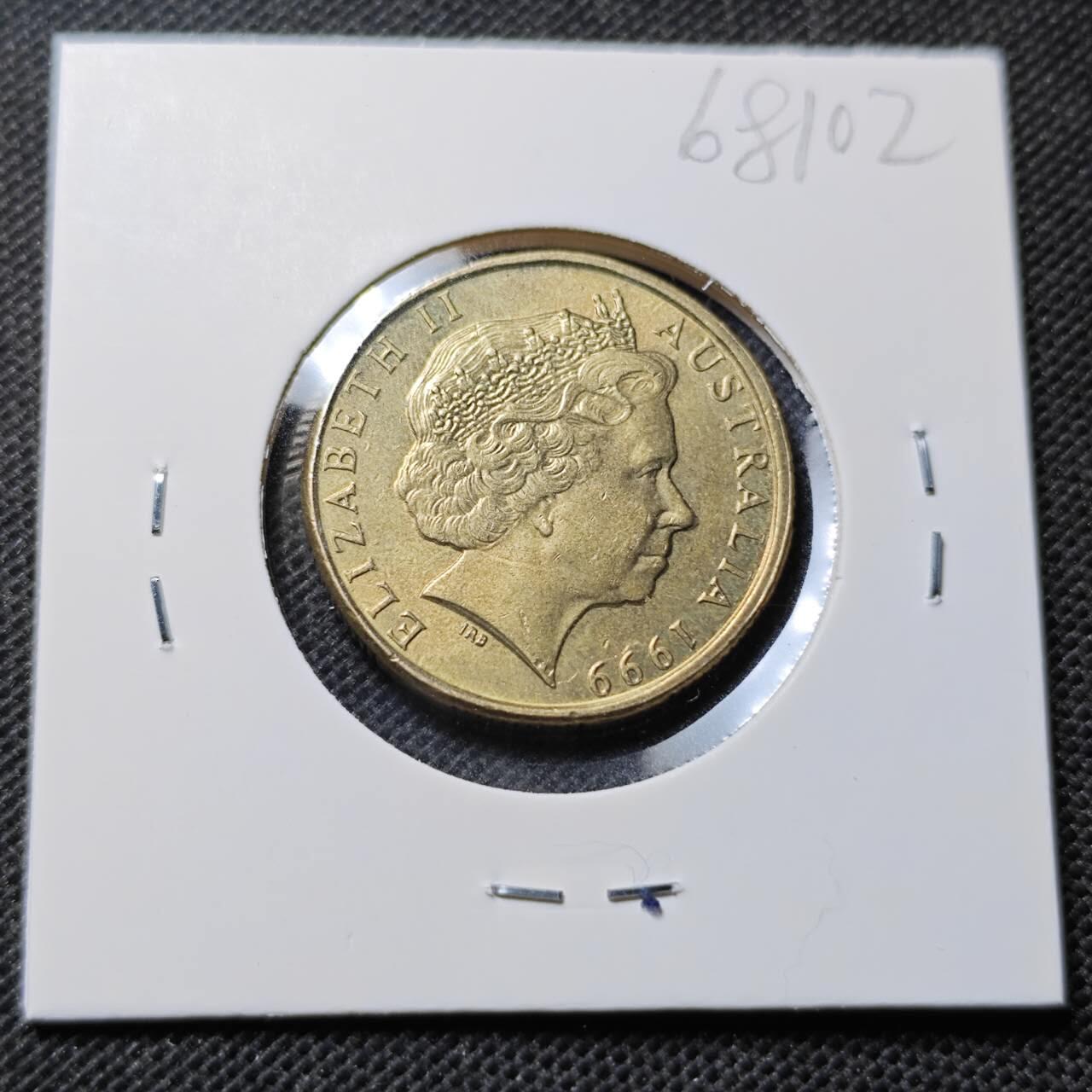 KK钱币收藏小铺  第368场  2月预留时间 周末发货  澳大利亚1元纪念币 好品