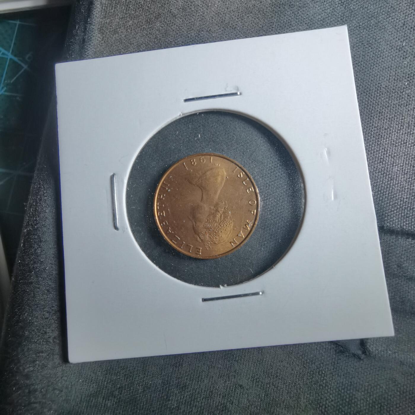 沼泽如烟--第899场 马恩1981年半便士