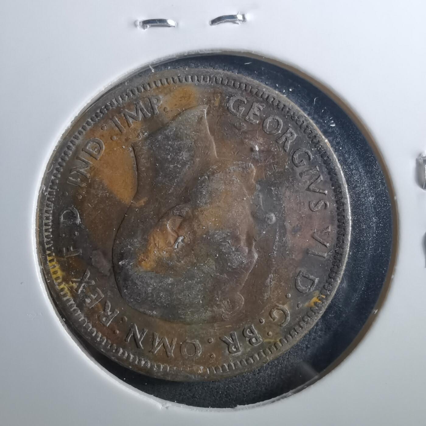 沼泽如烟--第899场 英国1943年半便士