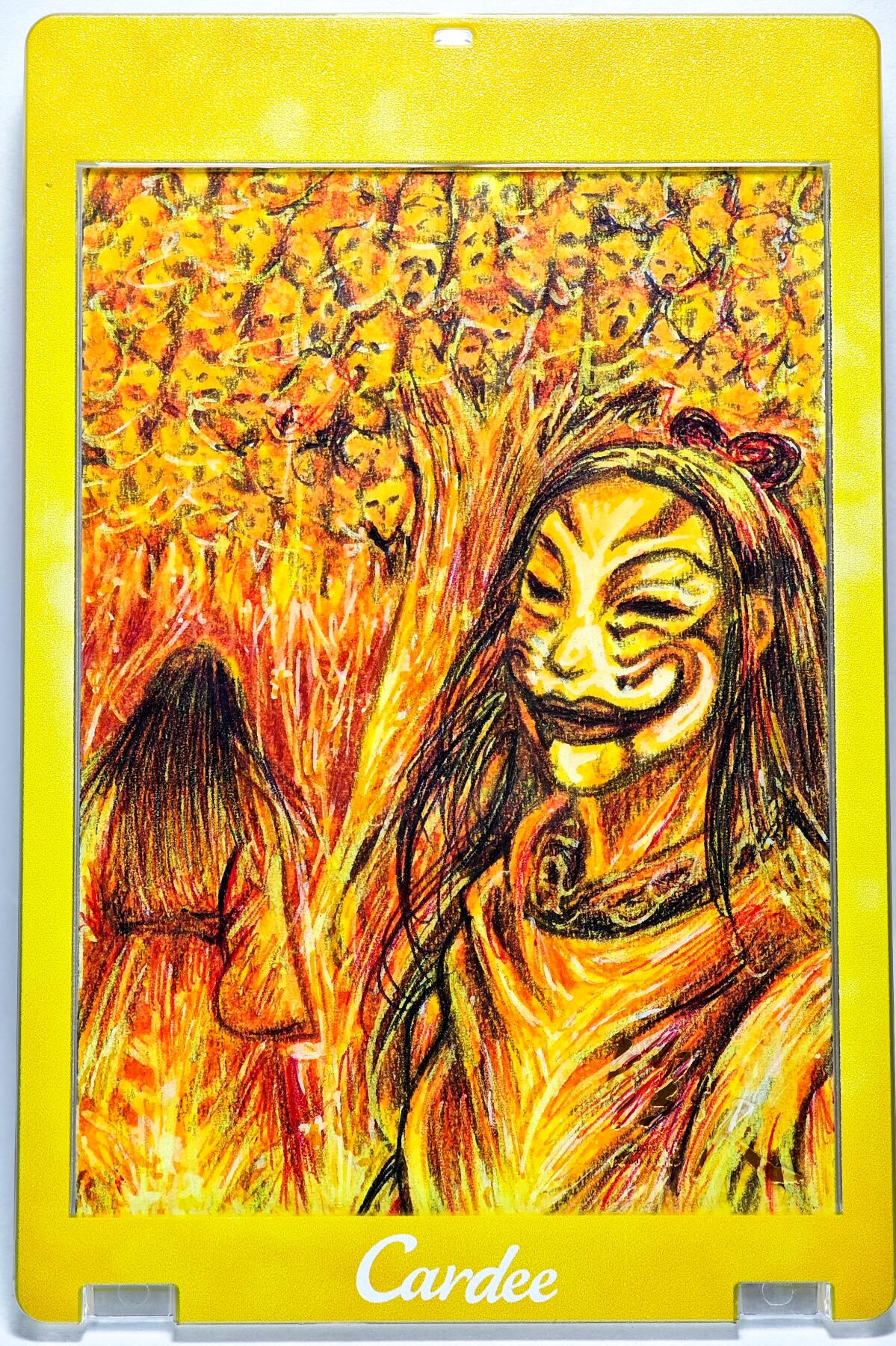 白泽拍卖卡牌手绘专场第28期（细雨生寒、寻梅闻香） 2025 卡星手绘卡 镖人 鬼怪  铜币亲签 卡砖封装