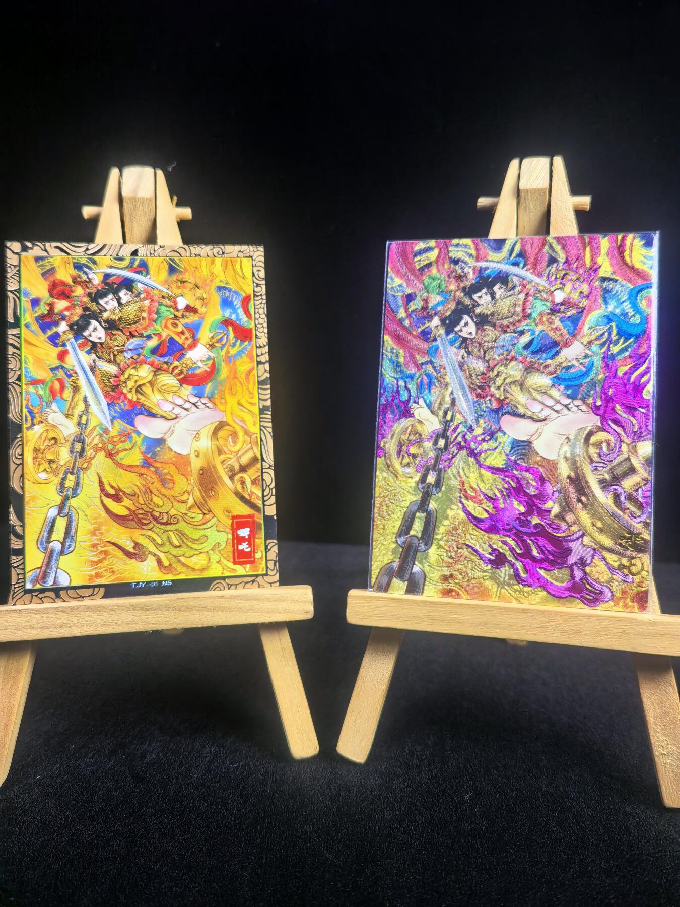 无佣金 不寄存 不收拍 链接少 我只是一个小小的卡牌收藏玩家  满150包邮非偏远  需要多宫大佬请私聊 部分卡牌设有底价（不想玩的那么累，即使有底价也会比市场价便宜的多，懂的自然懂） 拒绝小号抬价 大家放心拍 所有拍品部分套有卡膜 部分卡牌多宫 自制卡牌 不包厂瑕 放大镜 品控 勿拍 流拍商品会循环 感谢大家支持 留个关注 不定时上新 谢谢 奇点卡牌 天下归心 多吉 异色哪吒粗闪＋厚卡彩折