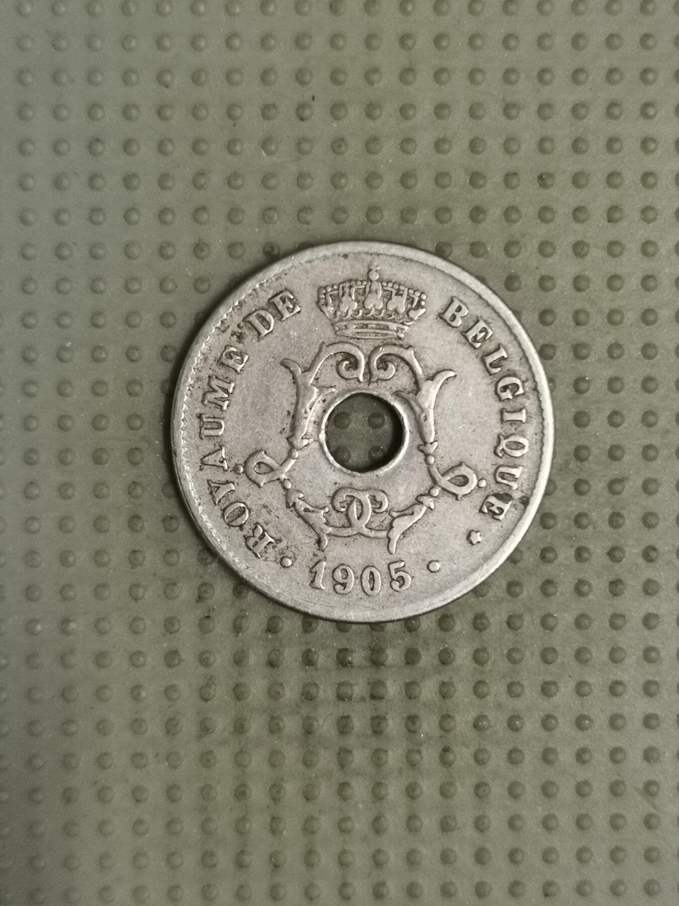 2025年第112场各国散币拍卖（总第112场） 比利时1905年10分