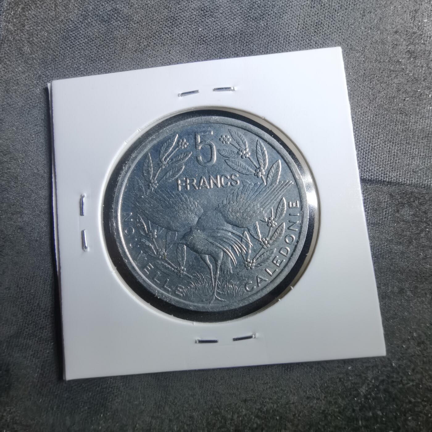 沼泽如烟--第899场 法属新喀里多尼亚1991年5法郎