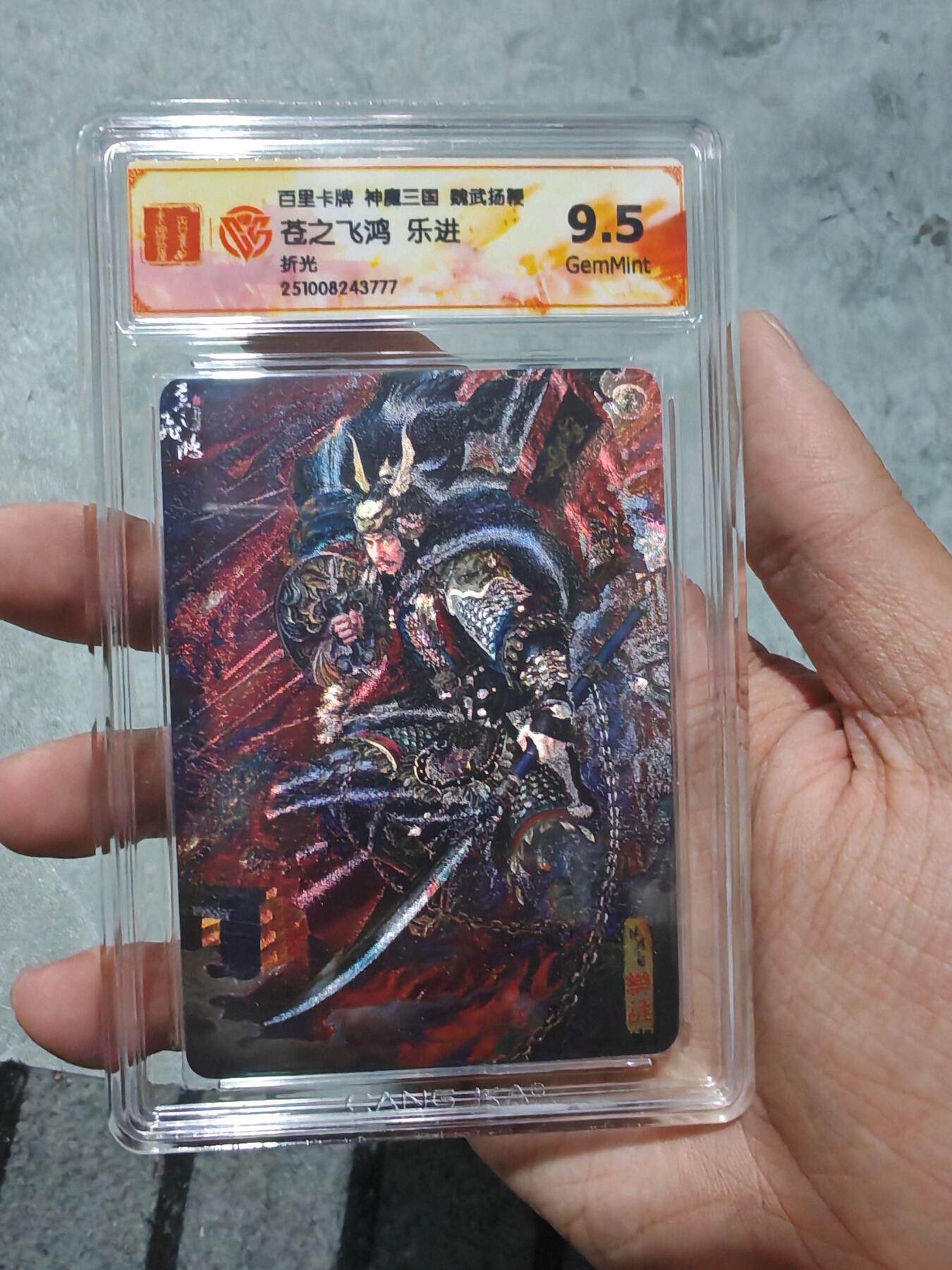 卡牌实验室开始第三次实验 【神魔三国】乐进