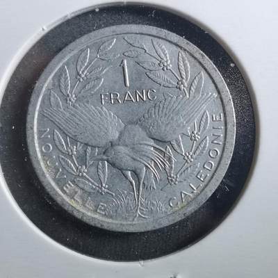 沼泽如烟--第899场 - 法属新喀里多尼亚1981年1法郎