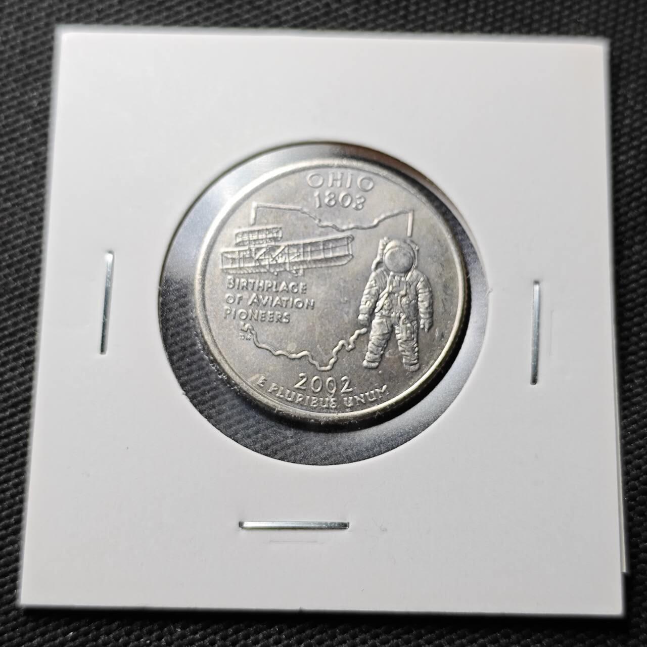 KK钱币收藏小铺  第367场  2月预留时间 周末发货  美国25分纪念币 好品