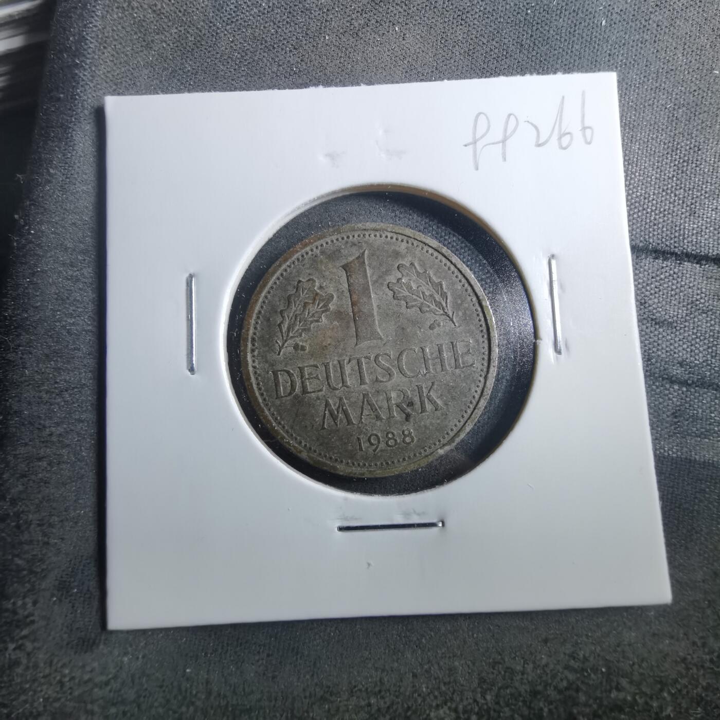 沼泽如烟--第899场 德国1988年1马克