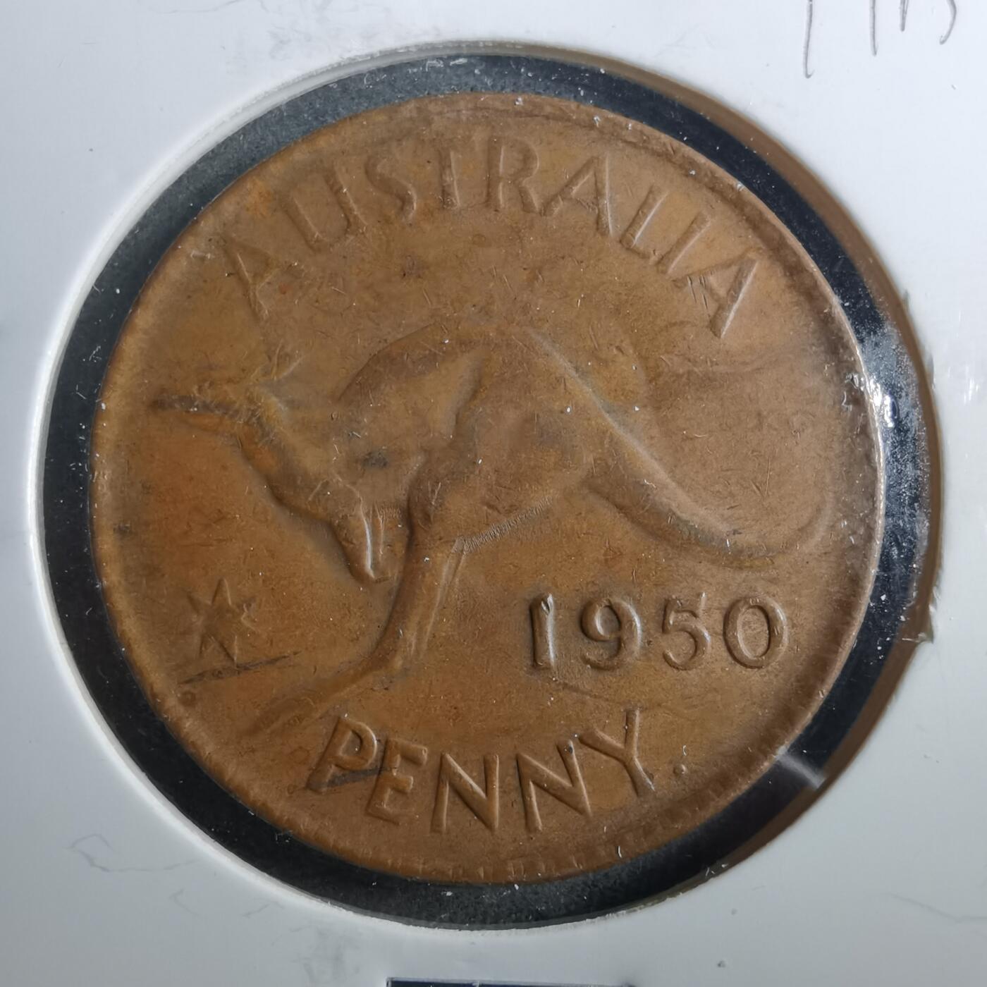 沼泽如烟--第899场 澳大利亚1950年1便士