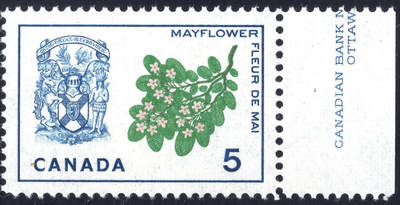洪涛臻品批发群 精选邮票限时拍卖第1165期  - 加拿大1966年 省徽与省花 新票带厂铭, 精美雕刻版, 原胶完美润亮