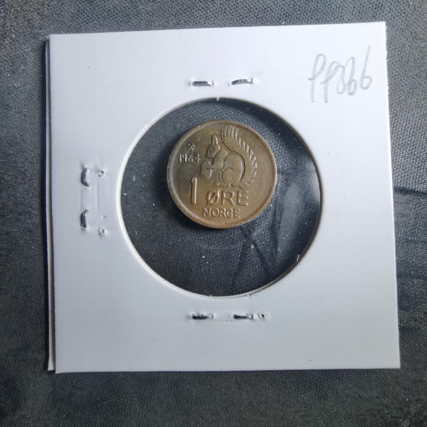 沼泽如烟--第899场 挪威1964年1欧尔