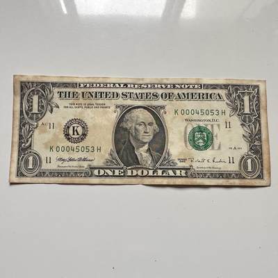 🌹外币初藏🌹🐯2025年第126场  每周二四六晚8️⃣点 接代拍 - 美国1995年1美元a