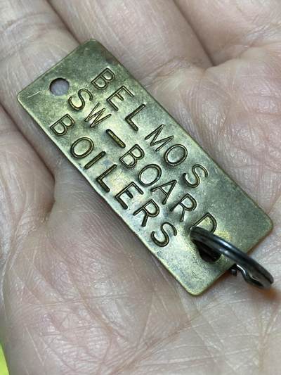 2025年第一百二十七场(总第一百五十三场）外国好品章牌、散币(免佣金) - 英国🇬🇧锅炉品牌铜标牌