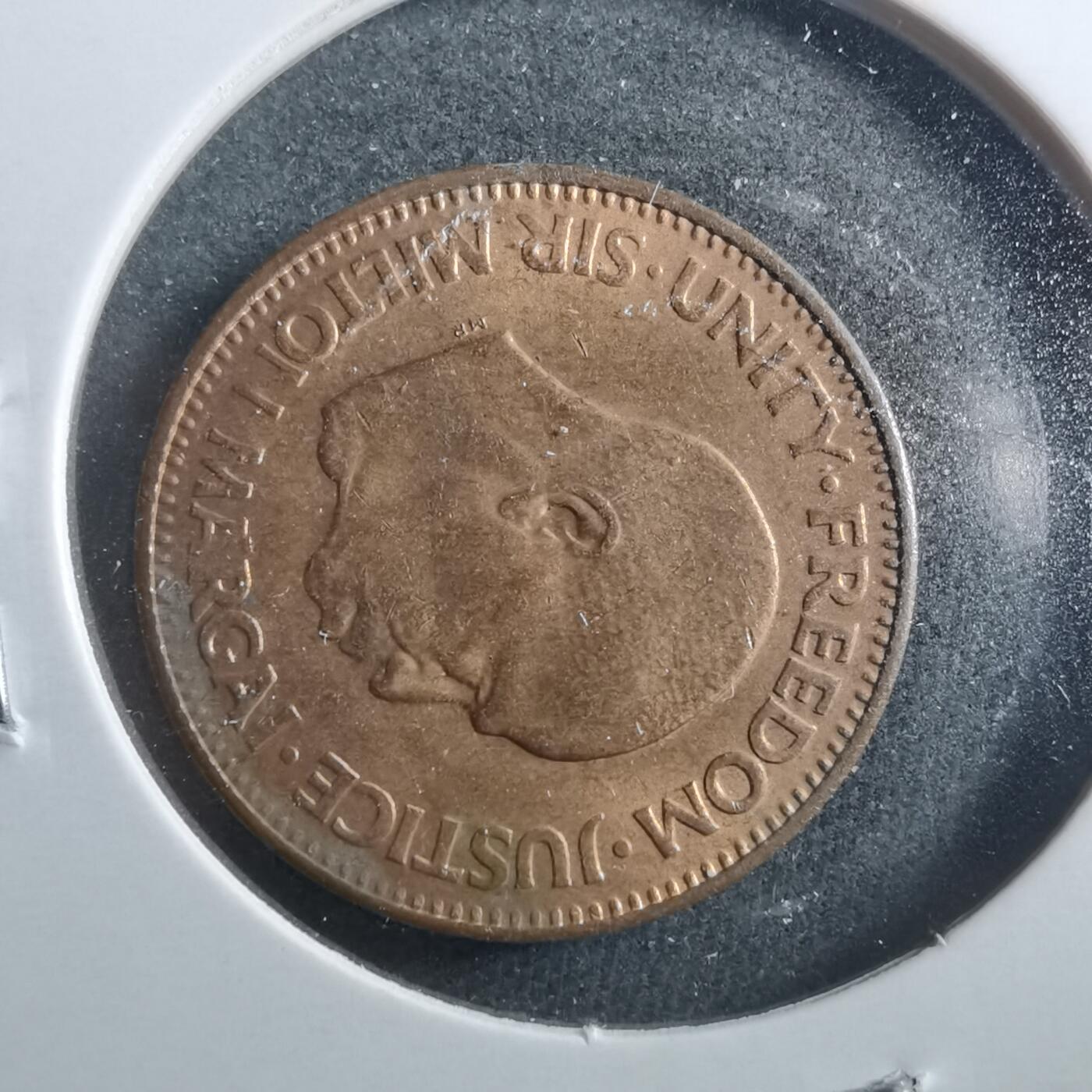 沼泽如烟--第899场 塞拉利昂1964年半分