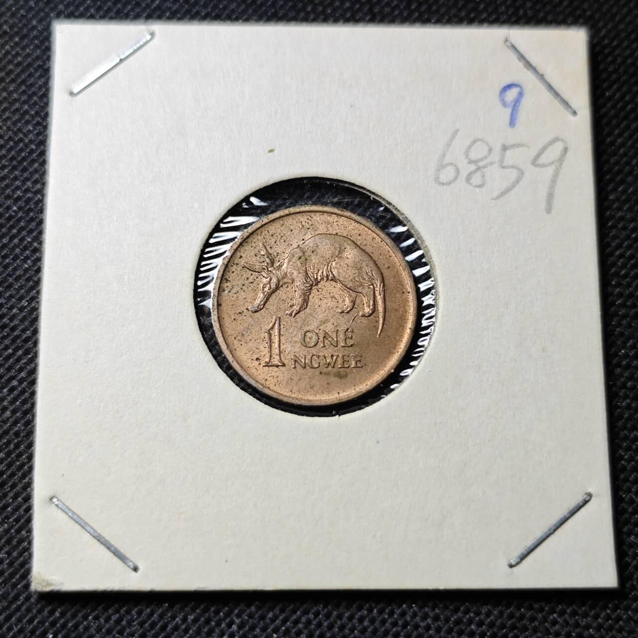 KK钱币收藏小铺  第368场  2月预留时间 周末发货  1969赞比亚