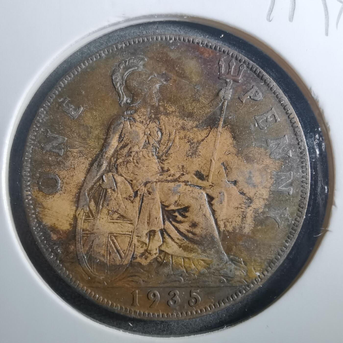 沼泽如烟--第899场 英国1935年1便士