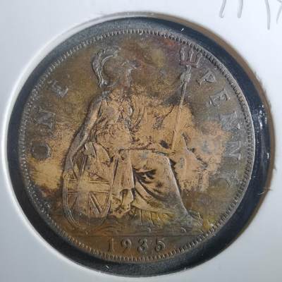 沼泽如烟--第899场 - 英国1935年1便士