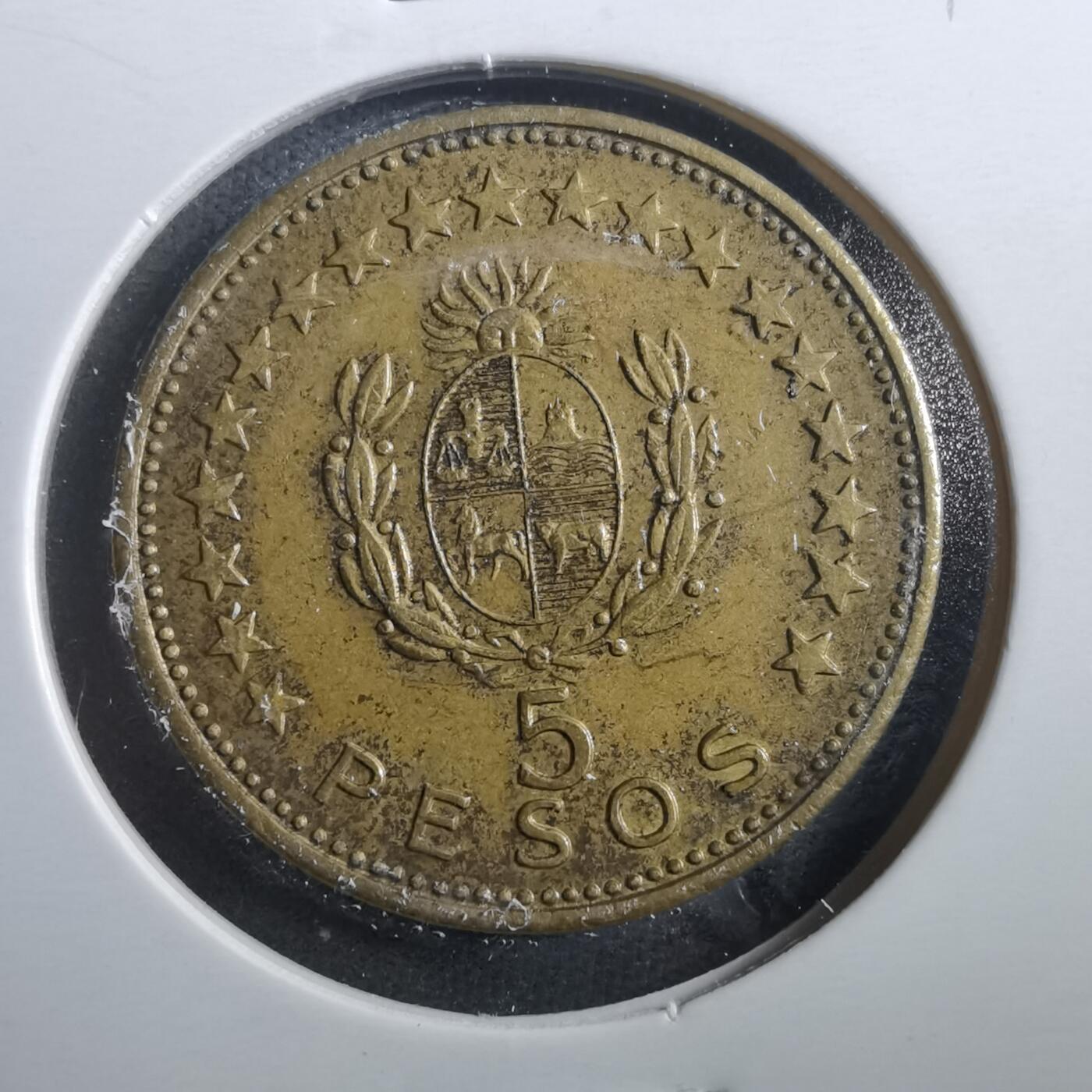 沼泽如烟--第899场 乌拉圭1965年5比索